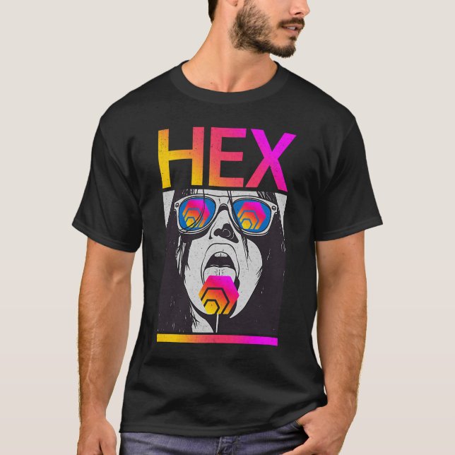 HEX Crypto by Richard Heart  Hexican Investor Loll T-Shirt (Front)