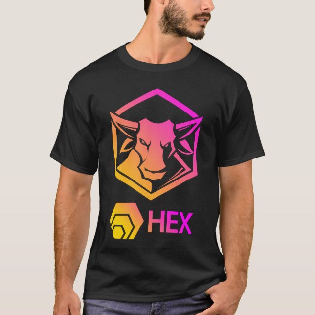 HEX Crypto Hexican Bull T-Shirt (Front)