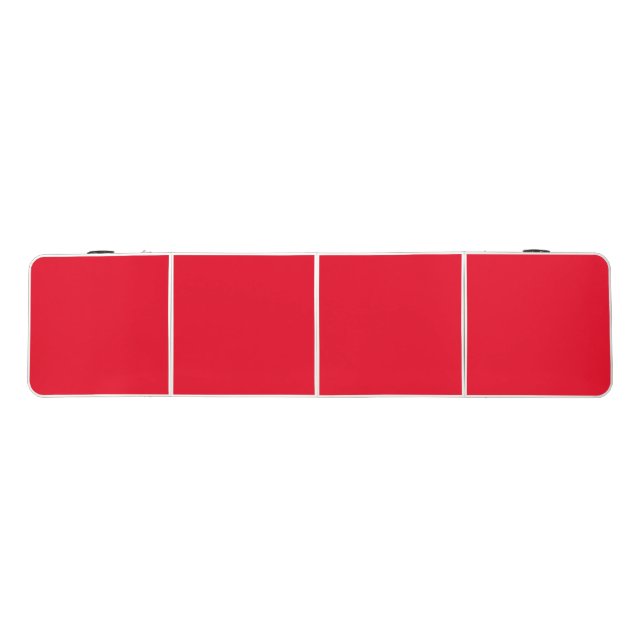 Hex E6001D, Cadmium Red Pong Table (Top)
