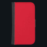 Hex E6001D, Cadmium Red Wallet Case<br><div class="desc">Wallet Case</div>