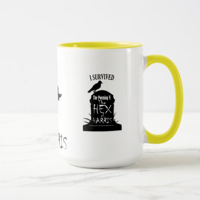 Hex of Harris mug with BOTH LOGOS! (Right)
