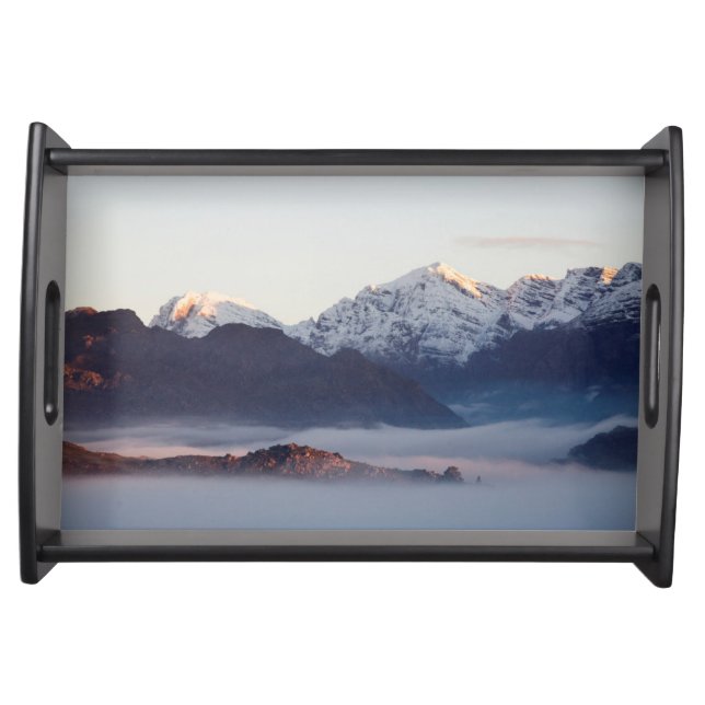 Hex River Mountains At Sunrise, Western Cape Serving Tray (Front)