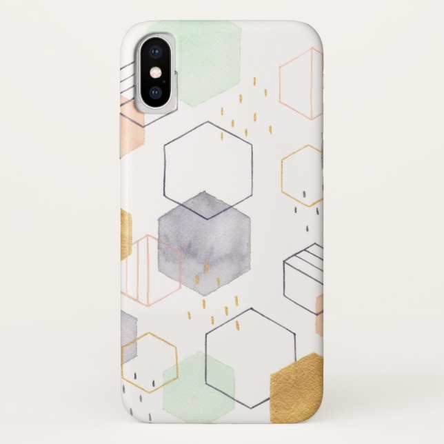 Hex Scatter Case-Mate iPhone Case (Back)