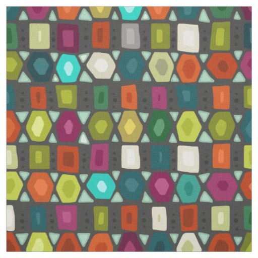 hex strip jet fabric