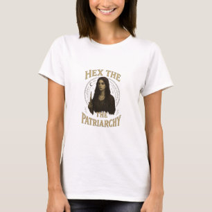 Hex the Patriarchy – Wiccan Witch Illustration T-Shirt