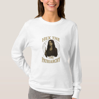 Hex the Patriarchy – Wiccan Witch Illustration T-Shirt