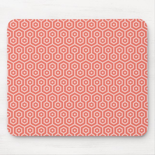 Hexa Pattern Mouse Pad (Front)