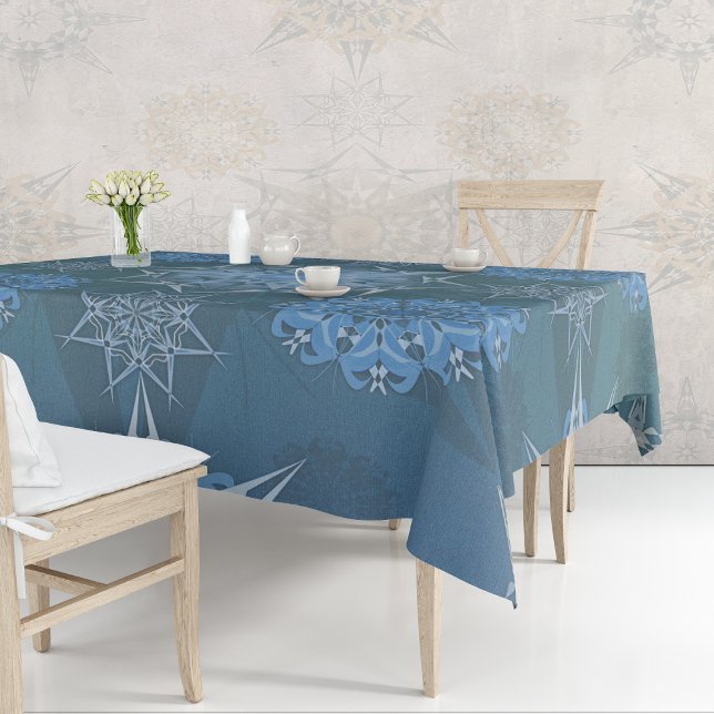 Hexa triangles yantra petals inscription tablecloth (Creator Uploaded)