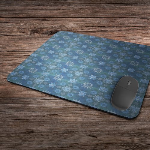 Hexa Vintage triangles yantra petals new version Mouse Pad