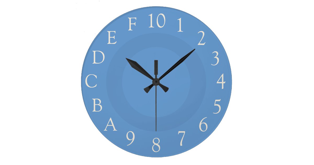 Hexadecimal Geek clock I