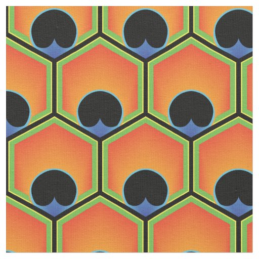 Hexafeathers Fabric