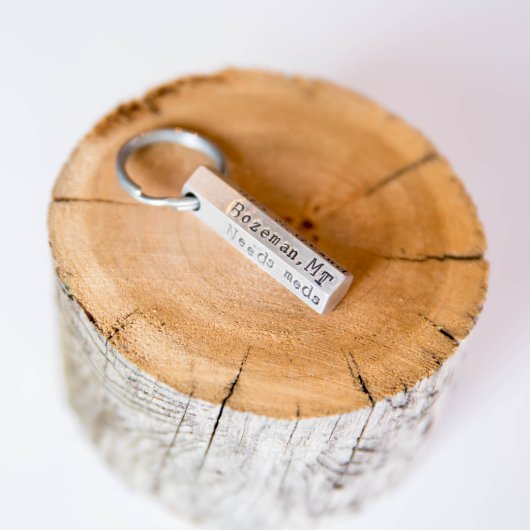 Hexagon Aluminum Pet ID Tag (Front)