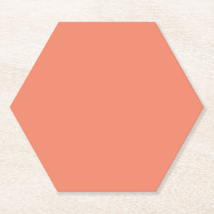 Hexagon Coasters Paper Custom Party Décor