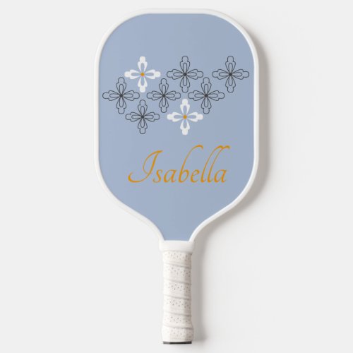 Hexagon Floral  Pickleball Paddle