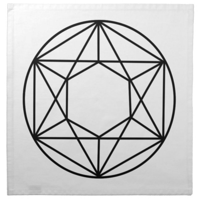 Hexagon Gem2 Napkin (Front)