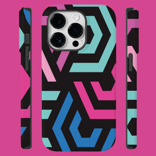 Hexagon Geometric Pattern Case-Mate iPhone 14 Pro Case