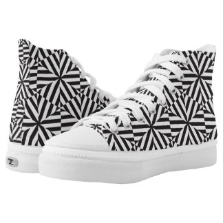 Hexagon Canvas Shoes & Printed Shoes | Zazzle