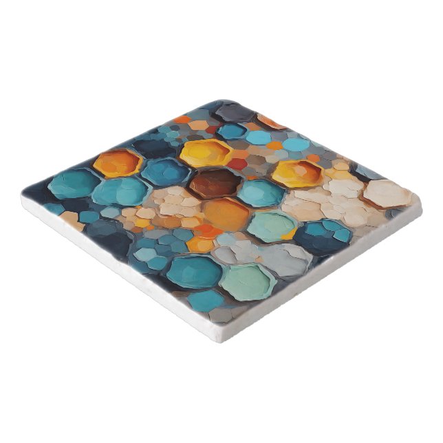 Hexagon Impressions Trivet (Corner)