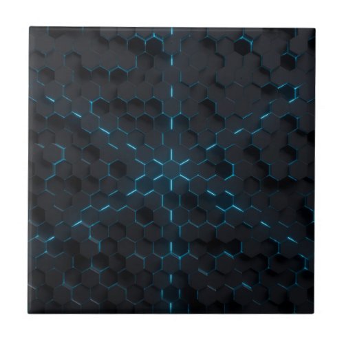 Hexagon Landscape Ceramic Tile