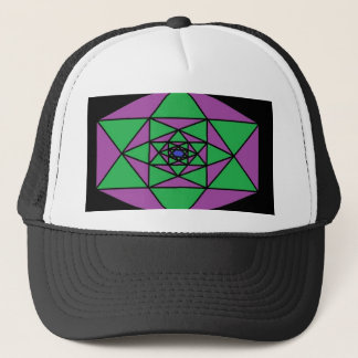 Hexagon Mandala Trucker Hat