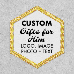 HEXAGON PATCH Custom Gifts for Him