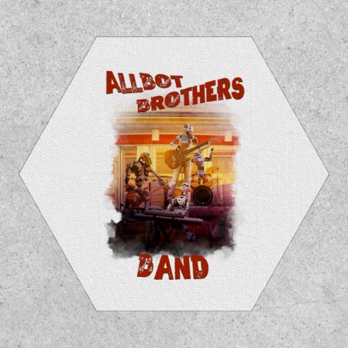 hexagon patch with Allbot Brothers Band from BSR