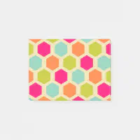 Hexagon post it notes on sale