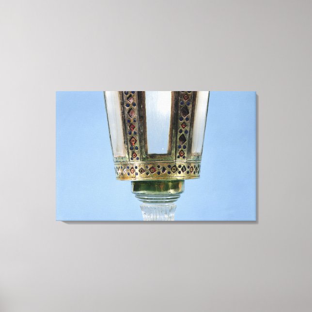 Hexagonal cup canvas print (Front)