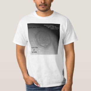 Hexagonal "Storm", Saturn's North Pole - Icke? T-Shirt