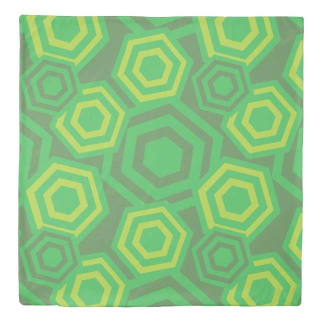 Hexagons Duvet Cover (Front)