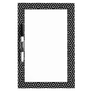 Hexagons texture geometric pattern Dry-Erase board
