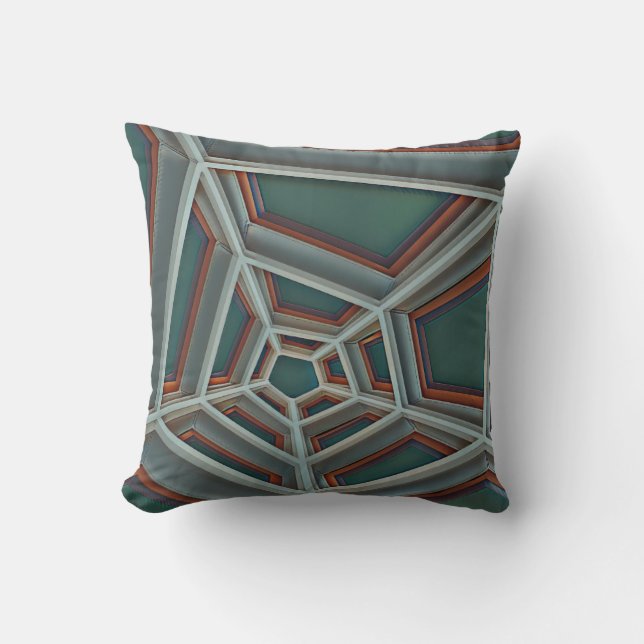 HexaPillow Throw Pillow (Front)