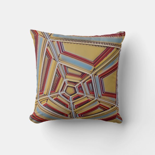HexaPillow Throw Pillow (Front)