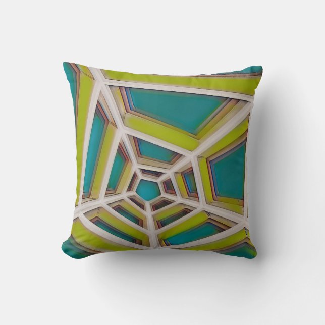 HexaPillow Throw Pillow (Front)