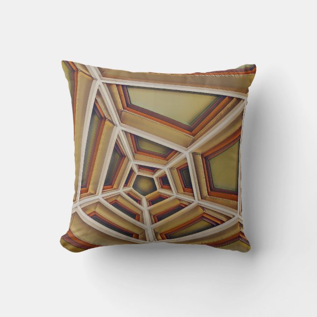 HexaPillow Throw Pillow (Front)