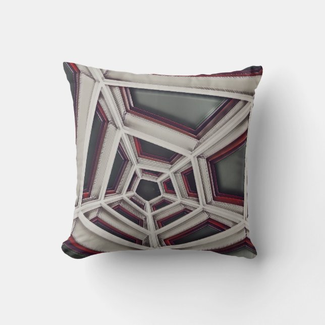 HexaPillow Throw Pillow (Front)
