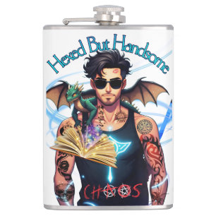 Hexed But Handsome Chaos Flask