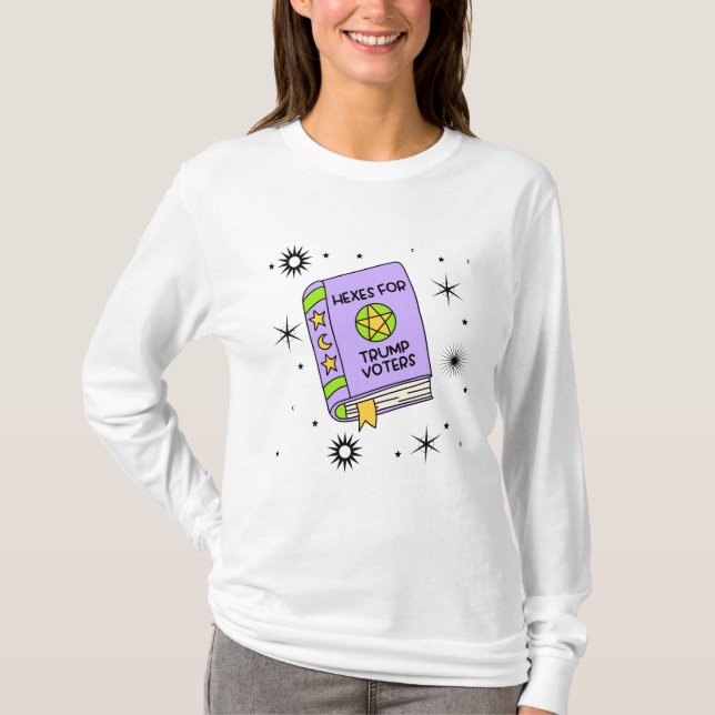 Hexes For Trump Voters Long Sleeve T-shirt (Front)