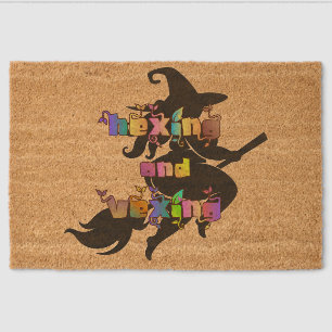 HEXING AND VEXING for the Plus Size Pagan Fiber Doormat