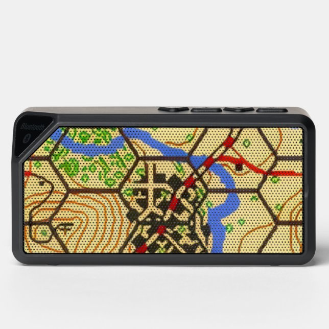 Hexmap Bluetooth Speaker (Front)