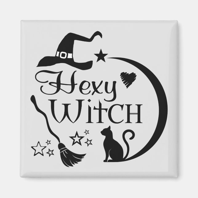 Hexy Witch, Witches Magnet (Front)