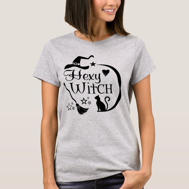 Hexy Witch, Witches T-Shirt (Front)