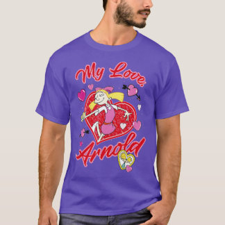 Hey Arnold! Valentine's Day Helga My Love, Arnold T-Shirt