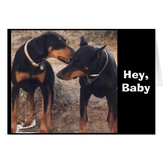 Hey, Baby...! Cards (Front Horizontal)