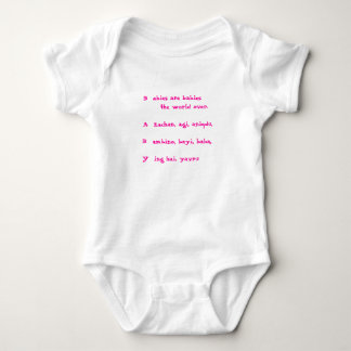 Hey BABY Girl Bodysuit