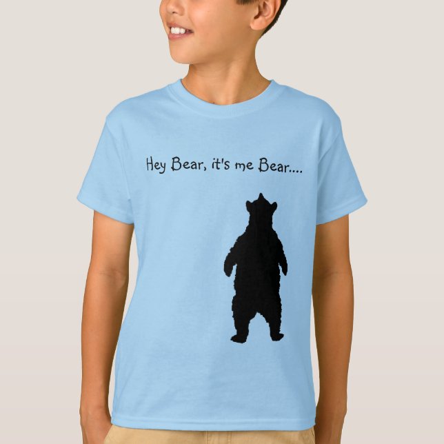 Hey Bear for Kids T-Shirt (Front)