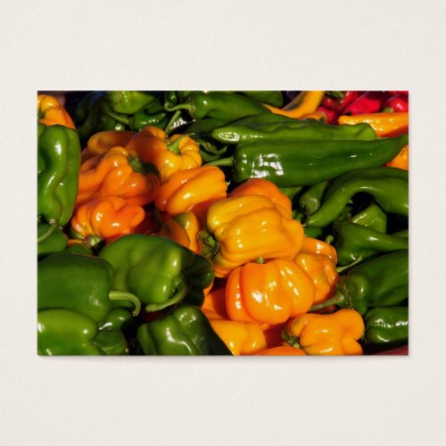 Hey Bell Peppers Business Card
