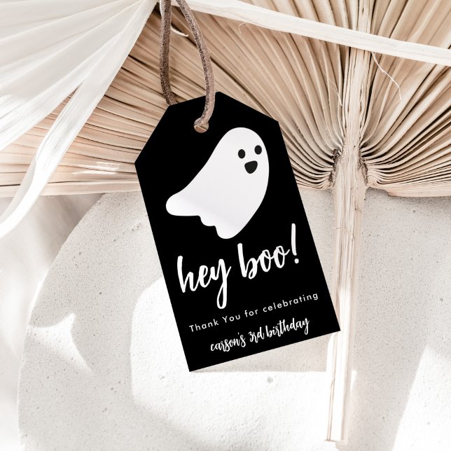 Hey Boo Birthday  Gift Tags (Creator Uploaded)