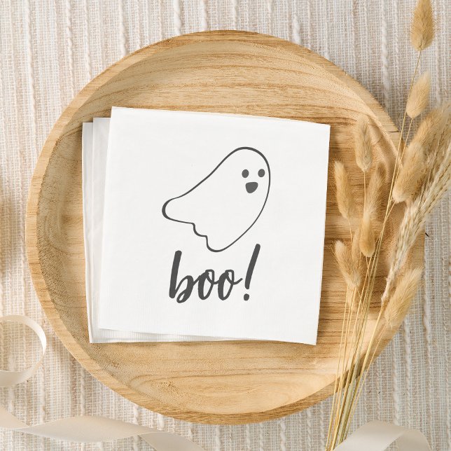 Hey Boo Birthday  Napkins (Creator Uploaded)