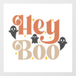 Hey Boo Boho Halloween Hey Boo Ghost Wall Decal
